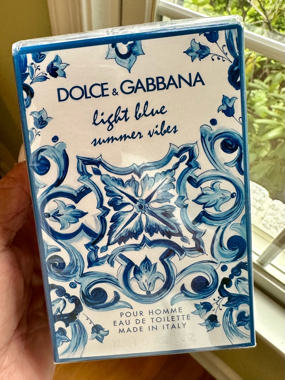 NWT Men’s Dolce & Gabbana Light Blue Summer Vibes Spray Fragrance